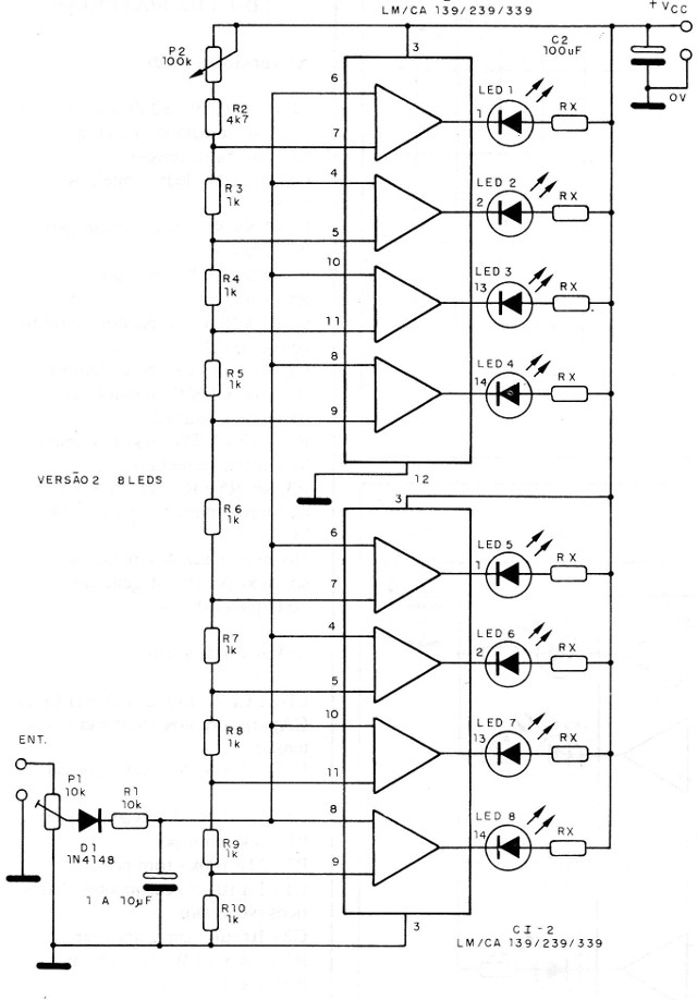 Figura 5 – Versão para 8 LEDs
