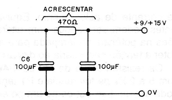 Figura 2 -= Desacoplamento da fonte
Figura 2 -= Desacoplamento da fonte