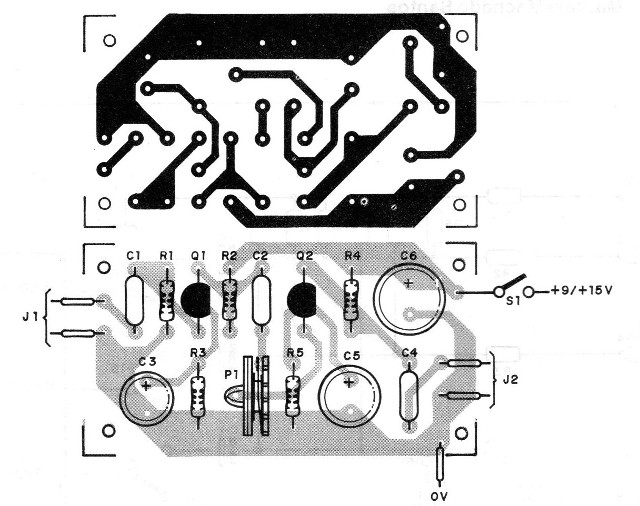 Figura 4 – Placa para a montagem
Figura 4 – Placa para a montagem