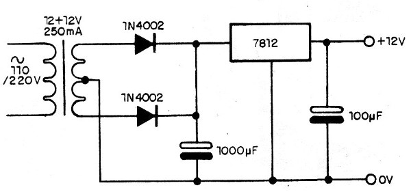 Figura 4 – Fonte para o circuito
Figura 4 – Fonte para o circuito