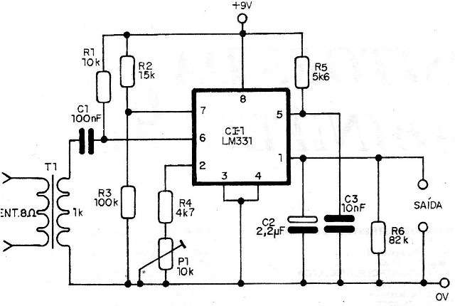   Figura 17 – Frequencímetro com o LM331
