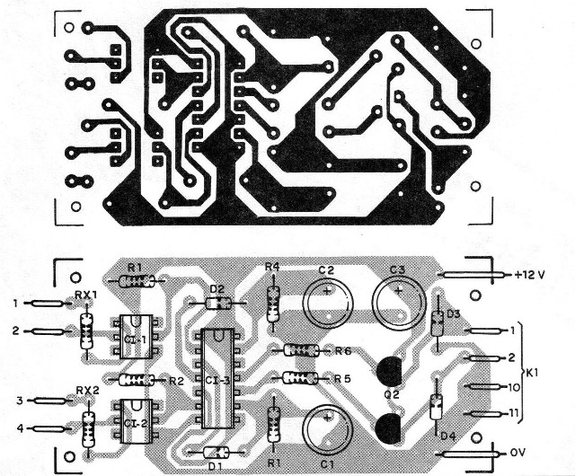 Figura 9 – Placa para a versão com acopladores
Figura 9 – Placa para a versão com acopladores