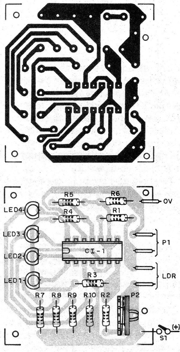 Figura 4 – LEDs com terminais longos
