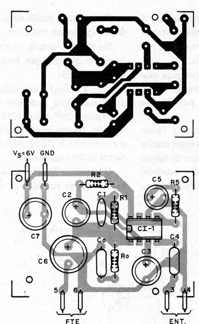 Figura 2 – Placa para a montagem
Figura 2 – Placa para a montagem