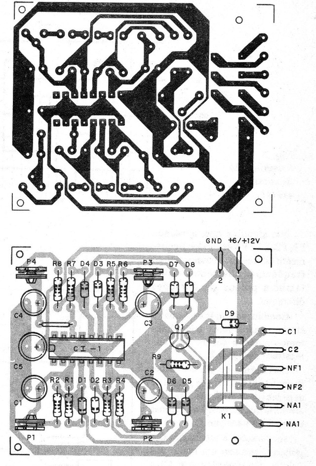 Figura 4 – Placa para a montagem
Figura 4 – Placa para a montagem