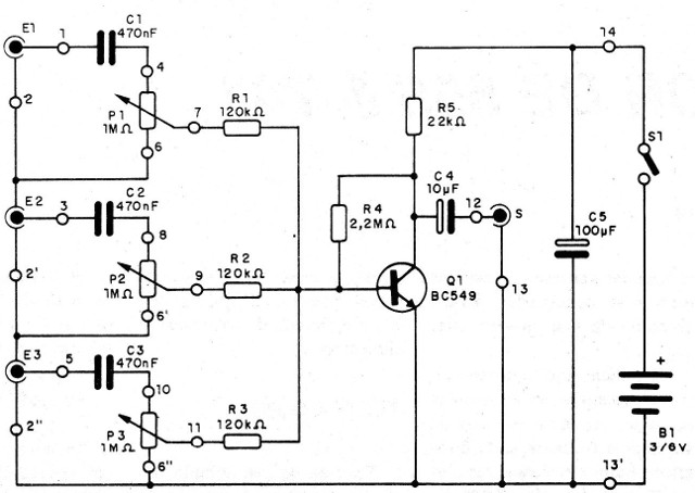 Figura 1 – Diagrama do mixer
Figura 1 – Diagrama do mixer