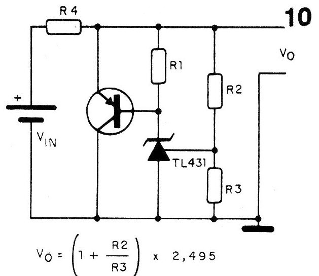 Figura 10 – Regulador shunt de alta corrente
