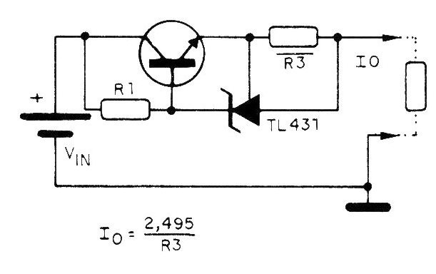    Figura 13 – Regulador de corrente constante
