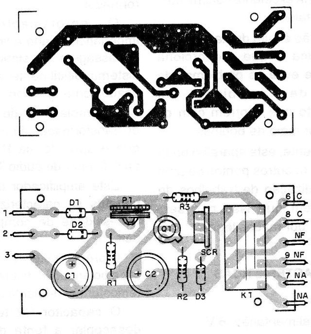 Figura 3 – Placa para a montagem
Figura 3 – Placa para a montagem