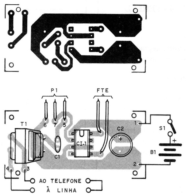 Figura 2 – Placa para a montagem
