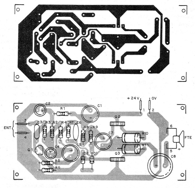 Figura 4 – Placa para a montagem
Figura 4 – Placa para a montagem