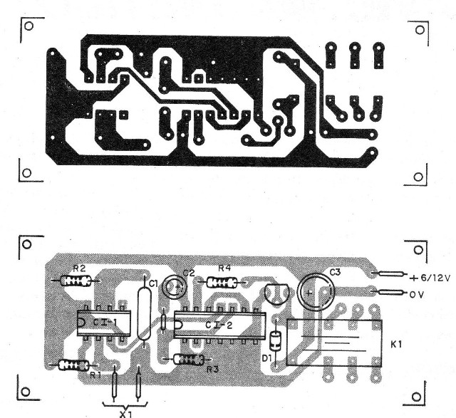 Figura 2 – Placa para a montagem
Figura 2 – Placa para a montagem