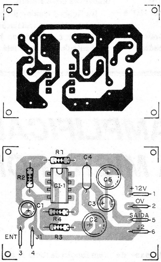 Figura 2 – Placa para a montagem
Figura 2 – Placa para a montagem