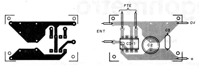   Figura 2 – Placa para a montagem
