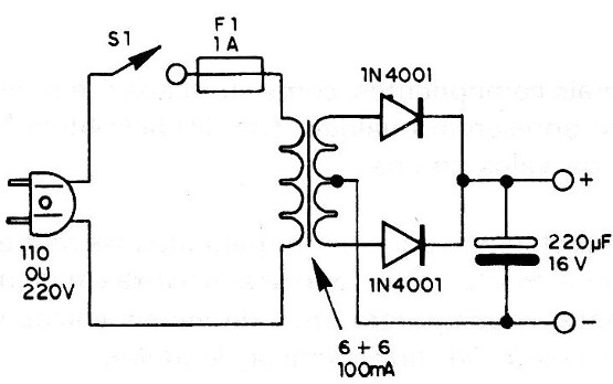 Figura 8 – Fonte para o circuito

