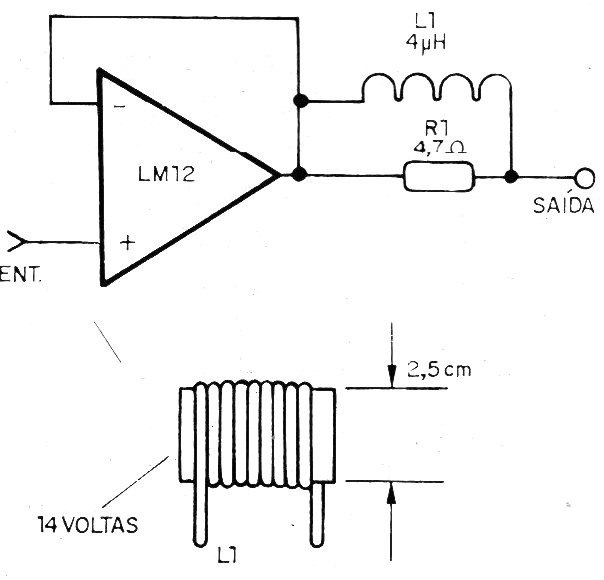 Figura 3 – O indutor de saída
Figura 3 – O indutor de saída