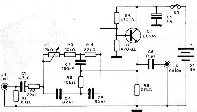 Figura 3 – Diagrama do filtro
Figura 3 – Diagrama do filtro