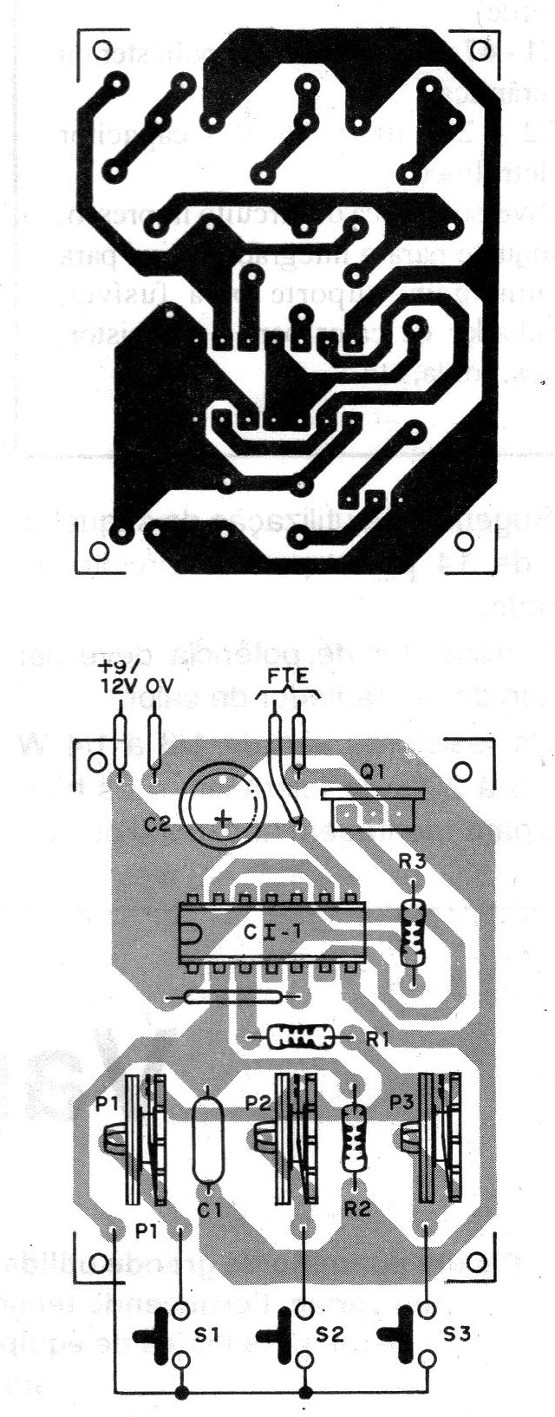 Figura 2 – Placa para a montagem
Figura 2 – Placa para a montagem