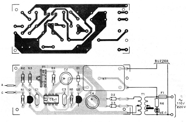 Figura 5 – Placa para a montagem
Figura 5 – Placa para a montagem