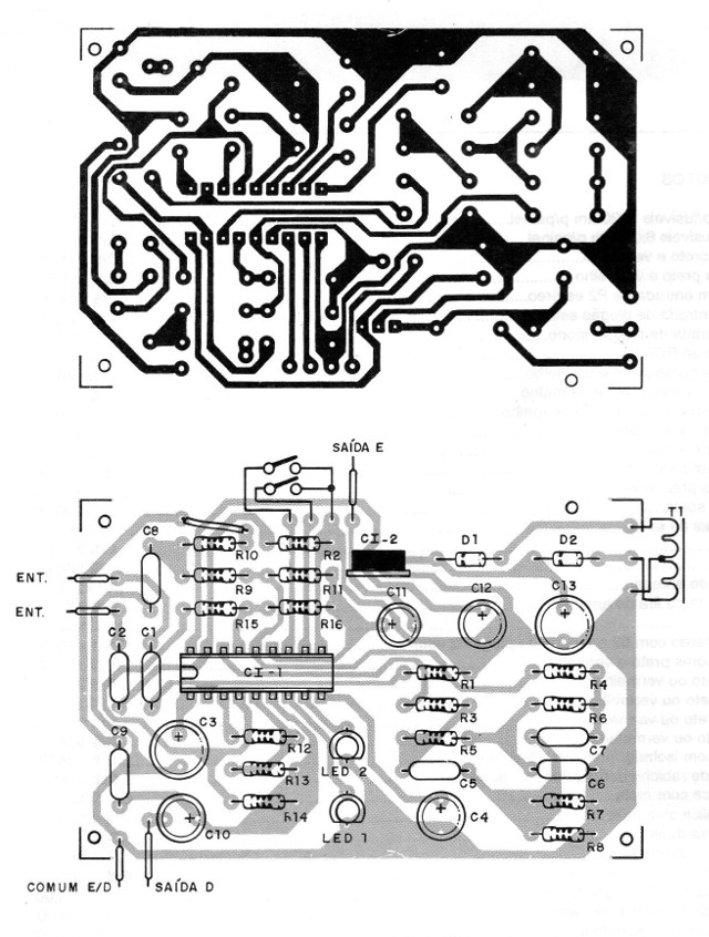Figura 5 – Placa de circuito impresso
Figura 5 – Placa de circuito impresso