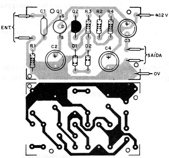   Figura 2 – Placa de circuito impresso
