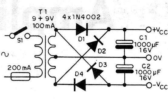 Figura 5 – Fonte para o circuito
Figura 5 – Fonte para o circuito