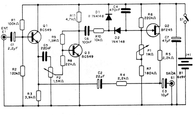    Figura 2 – Diagrama do aparelho
