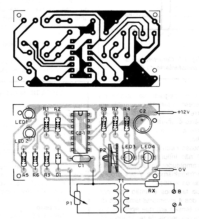 Figura 3 – Placa para a montagem
Figura 3 – Placa para a montagem