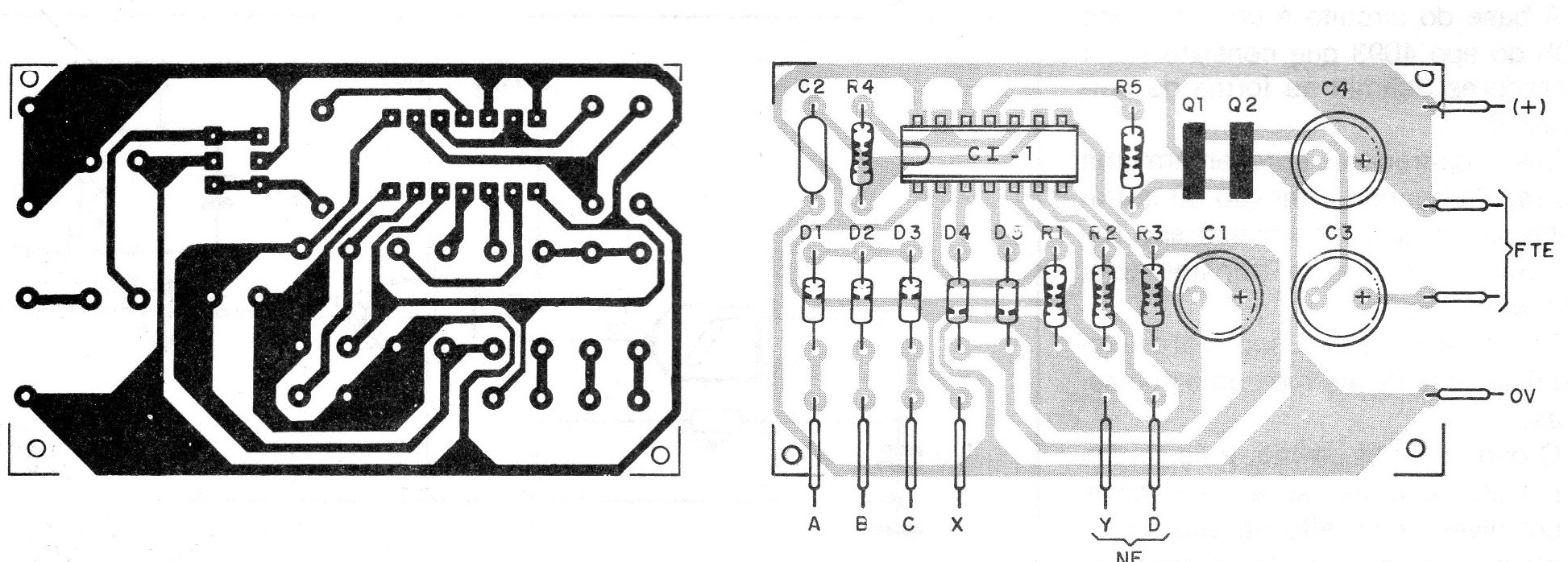    Figura 4 – placa de circuito impresso

