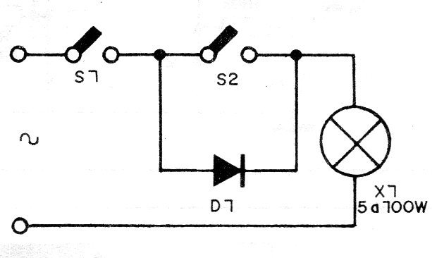 Figura 1 – Circuito do redutor de luz
Figura 1 – Circuito do redutor de luz