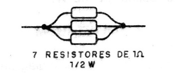 Figura 4 – Ligação de resistores
Figura 4 – Ligação de resistores