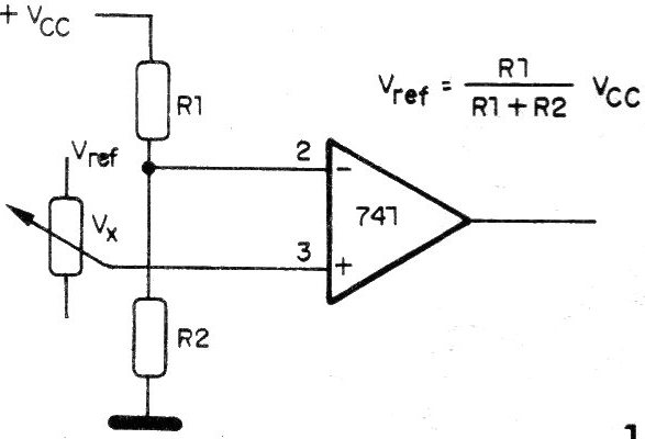 Figura 1 – Ligação de um comparador
