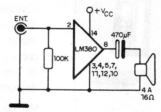 Figura 3 – Amplificador básico
