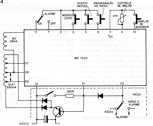 Figura 4 – Controle externo de rádio
Figura 4 – Controle externo de rádio