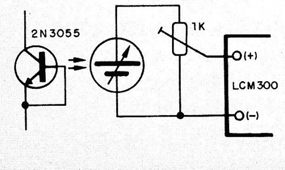 Figura 8 – Circuito para fotômetro
