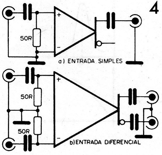    Figura 4 – Acoplamentos capacitivos
