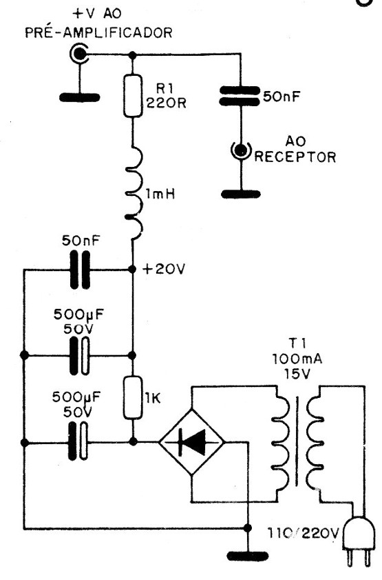 Figura 3 – Fonte para o circuito
Figura 3 – Fonte para o circuito