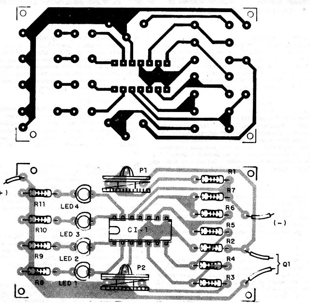    Figura 3 – Placa para a montagem
