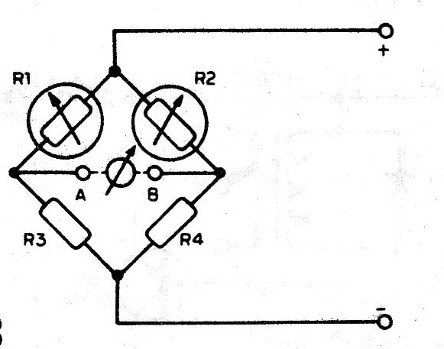 Figura 3 – Ligação de LDRs em ponte
