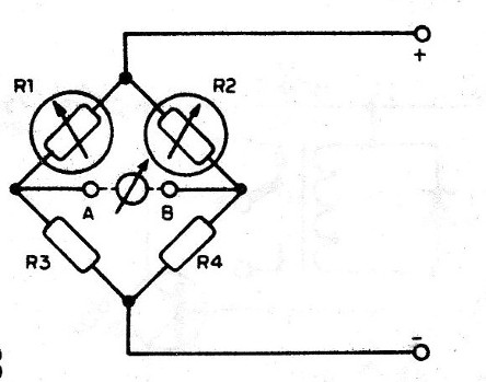 Figura 3 – Ligação de LDRs em ponte

