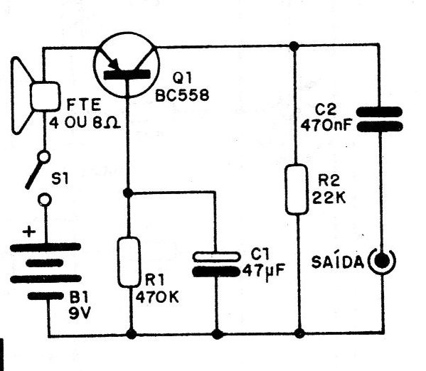 Figura 1 – Circuito do aparelho
Figura 1 – Circuito do aparelho