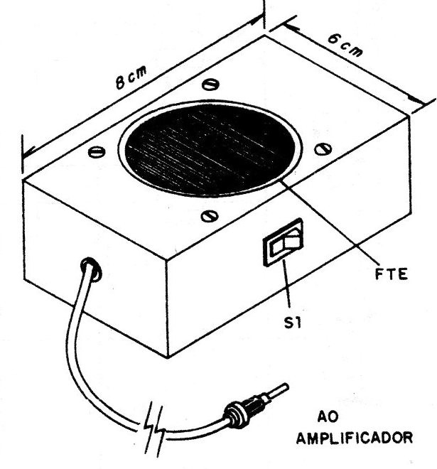    Figura 2 – Caixa para montagem.
