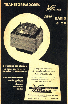 Figura 9 – Os transformadores da Wilkason para alta fidelidade eram muito procurados
