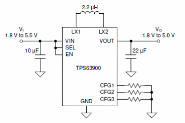 Figura 1 – Circuito simplificado de aplicação
Figura 1 – Circuito simplificado de aplicação