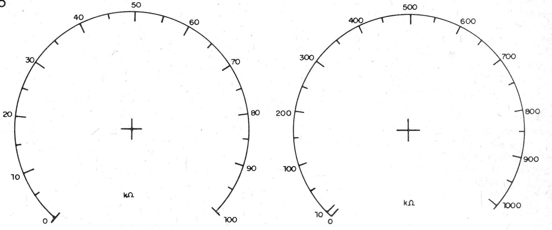    Figura 6 – As escalas para o aparelho
