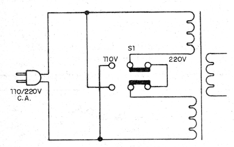    Figura 6 – Chave de tensão para transformadores de quatro fios
