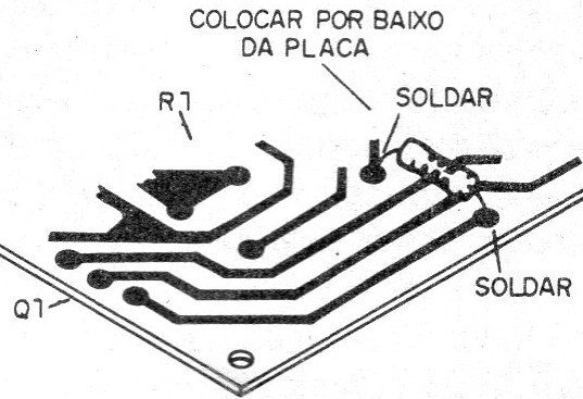 Figura 7 – Acrescentando um resistor
Figura 7 – Acrescentando um resistor