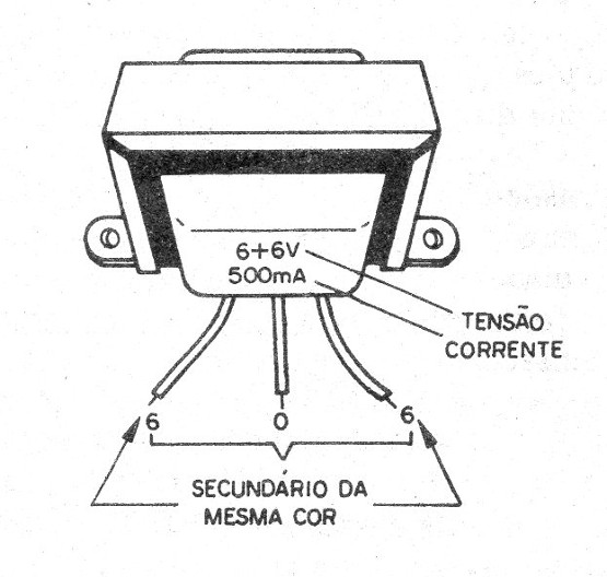    Figura 3 – Medindo tensões em transformadores de 3 fios
