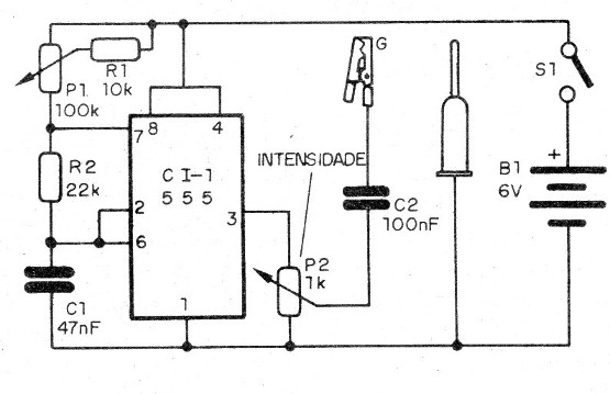   Figura 9 – Injetor com o 555
