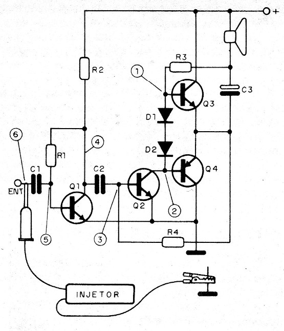    Figura 11 – Usando injetor de sinais
